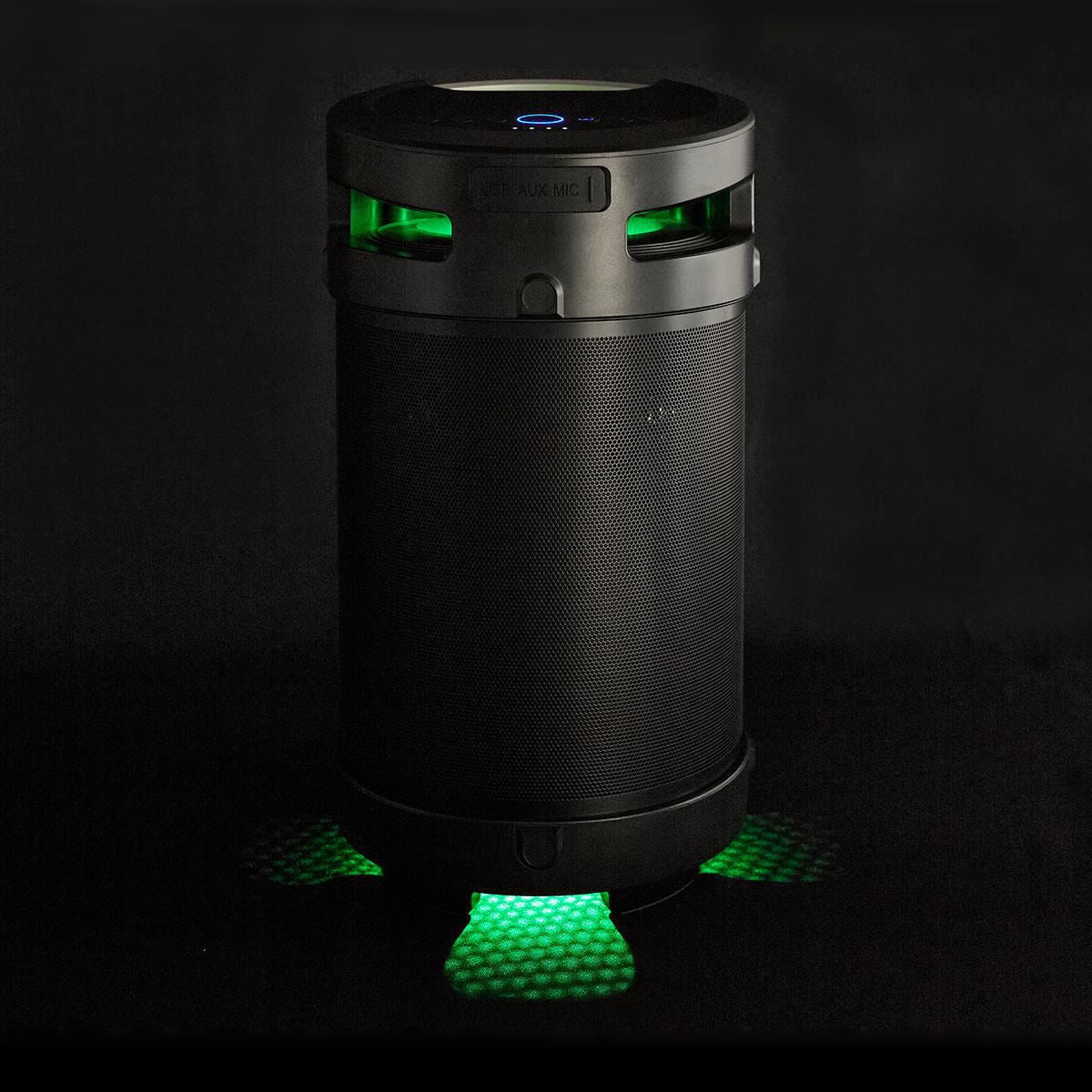 Nedis Bluetooth® Party Boombox | 3.5 hrs | 4.1 | 210 W | Media playback: AUX / USB | IPX5 | Linkable | Carrying handle | Party lights | Black / Silver