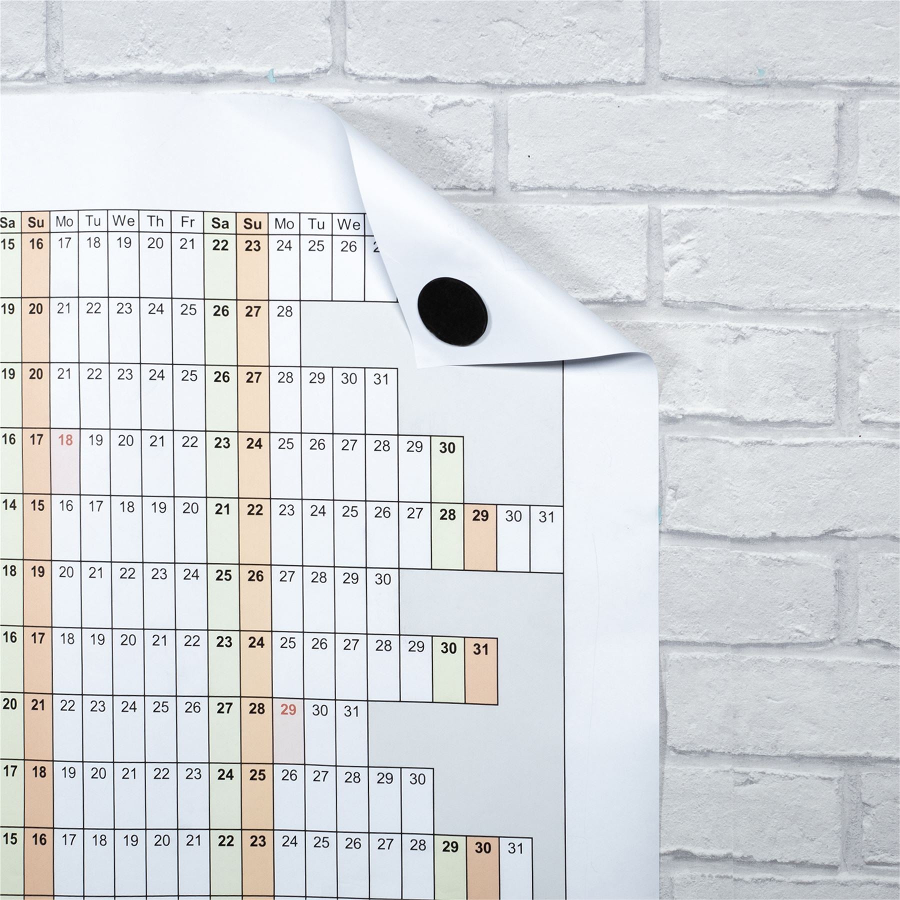 40m 10 Pack Double-Sided Circular Adhesive Mounting Pads