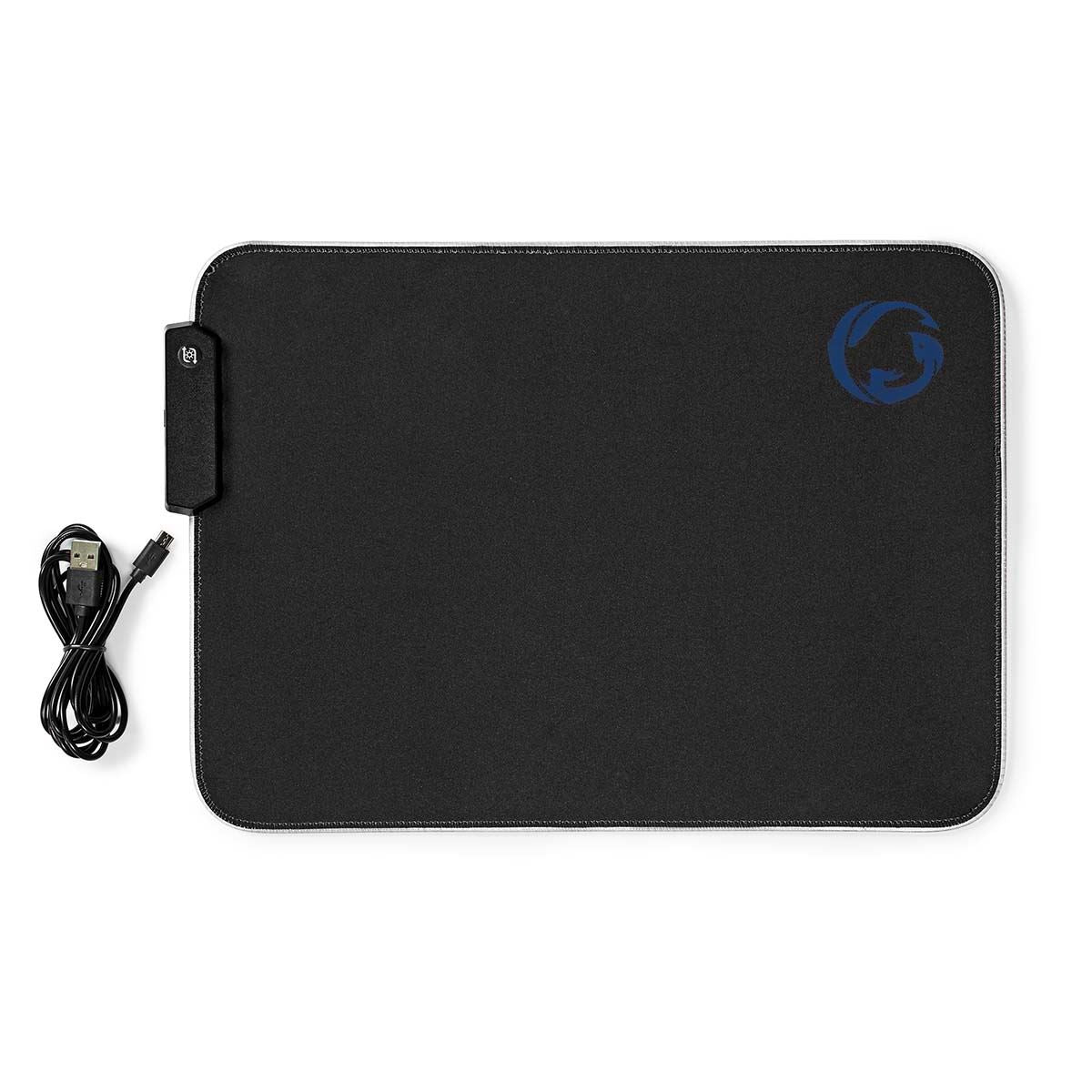 Nedis Gaming Mouse Pad | Microfiber / Rubber | Black