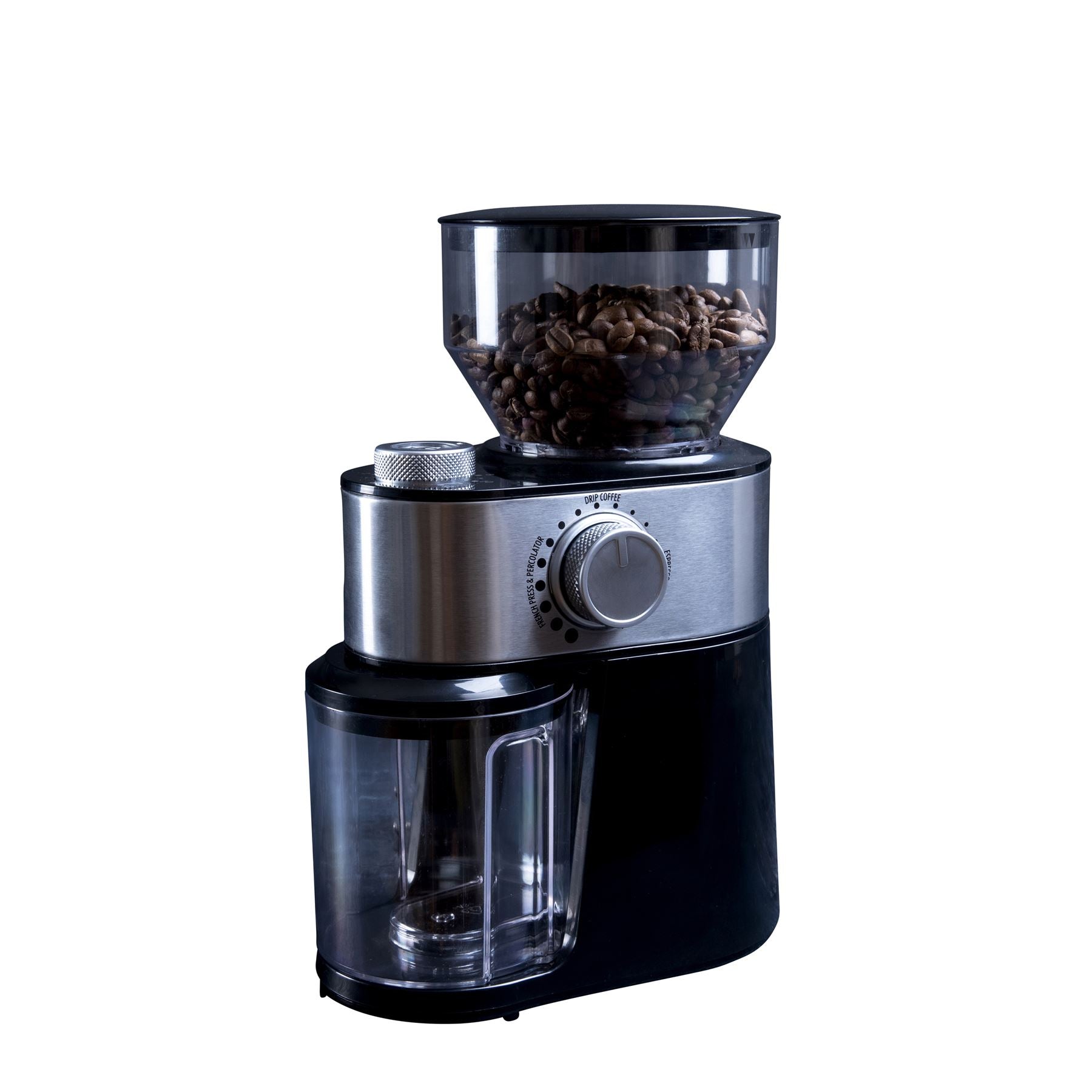 Gastronoma Barista Electric Burr Coffee Grinder - Adjustable with 12 Precise Grind Settings for 12 Cups - Professional Coffee Bean Grinder