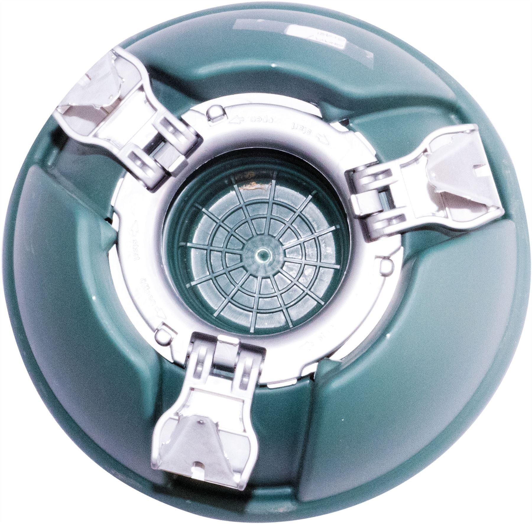 Auto Lock Christmas Tree Stand with 3 Clasps and 1L Water Tank, for Real Trees up to 2.3m / 7.5ft