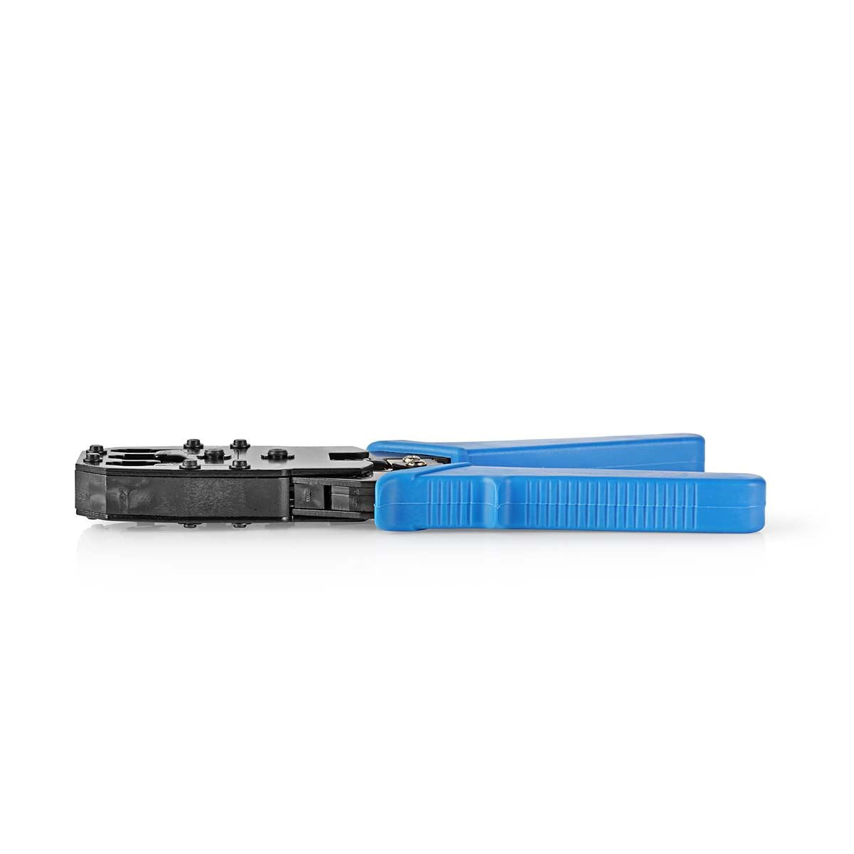 Nedis Crimp pliers | CAT5 / CAT5e / CAT6 / CAT6a / RJ10 / RJ11 / RJ45 | Cutting / Plier / Stripping | ABS / Steel | Blue