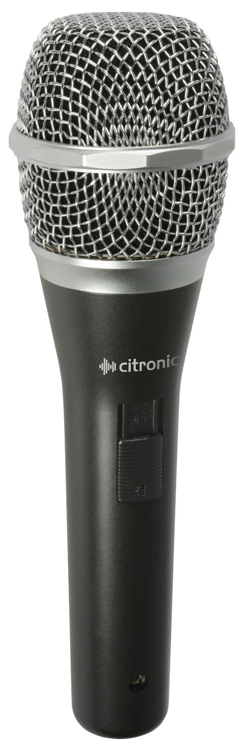Citronic DM50S Neodymium Dynamic Vocal Microphone High Output Mic for Stage