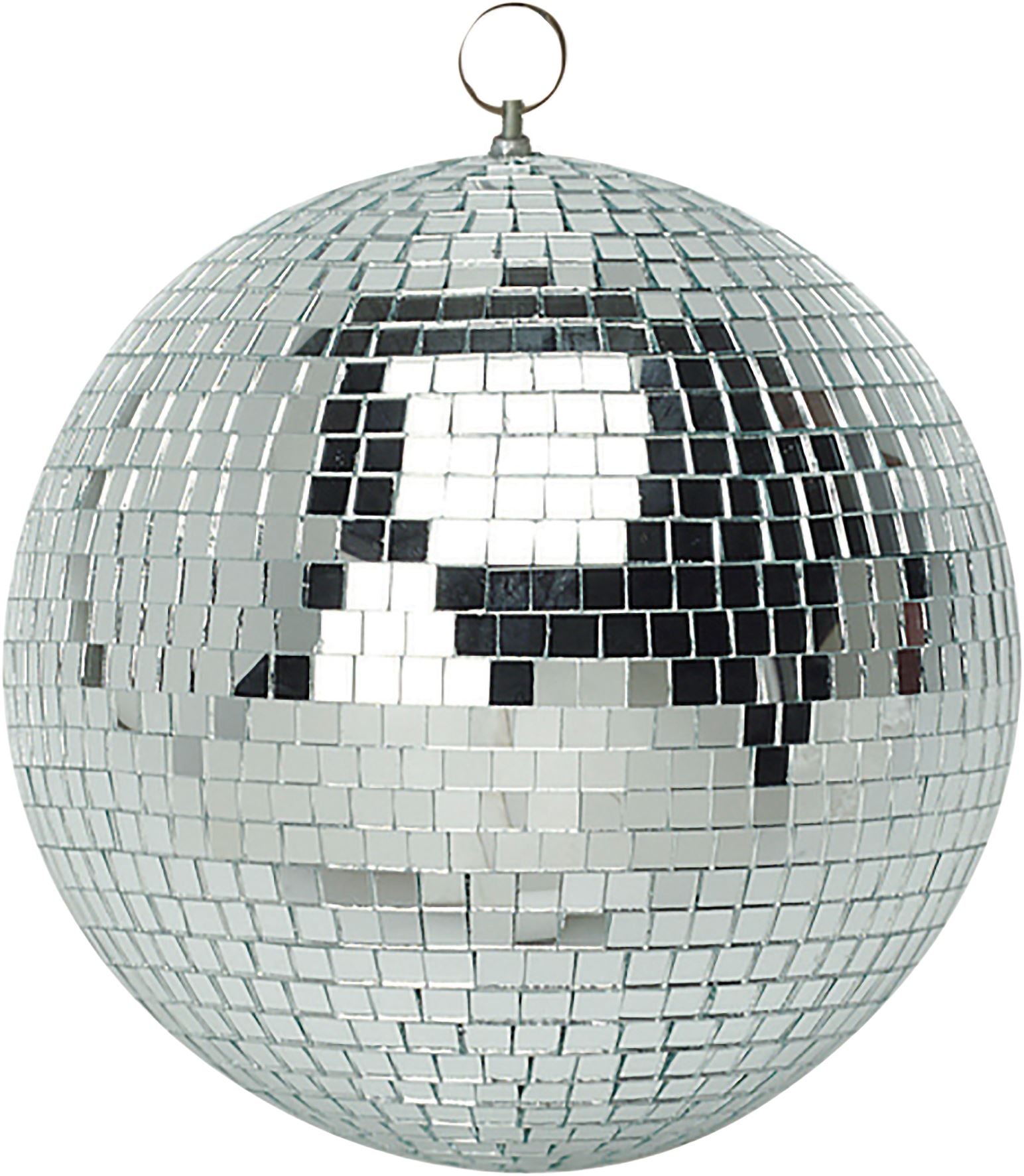 Mirror Ball 25cm 250mm 10" Silver Sparkling Disco Lights Halloween Xmas Party Large