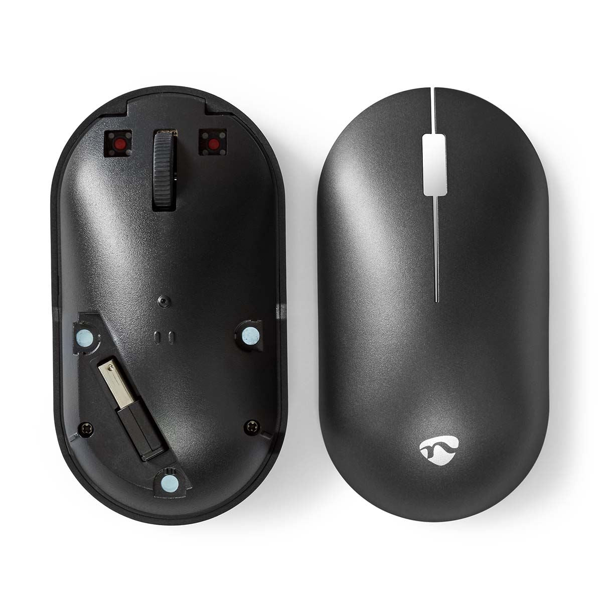 Nedis Mouse | Wireless | Silent mouse | 1200 dpi | Number of buttons: 3 | Both Handed