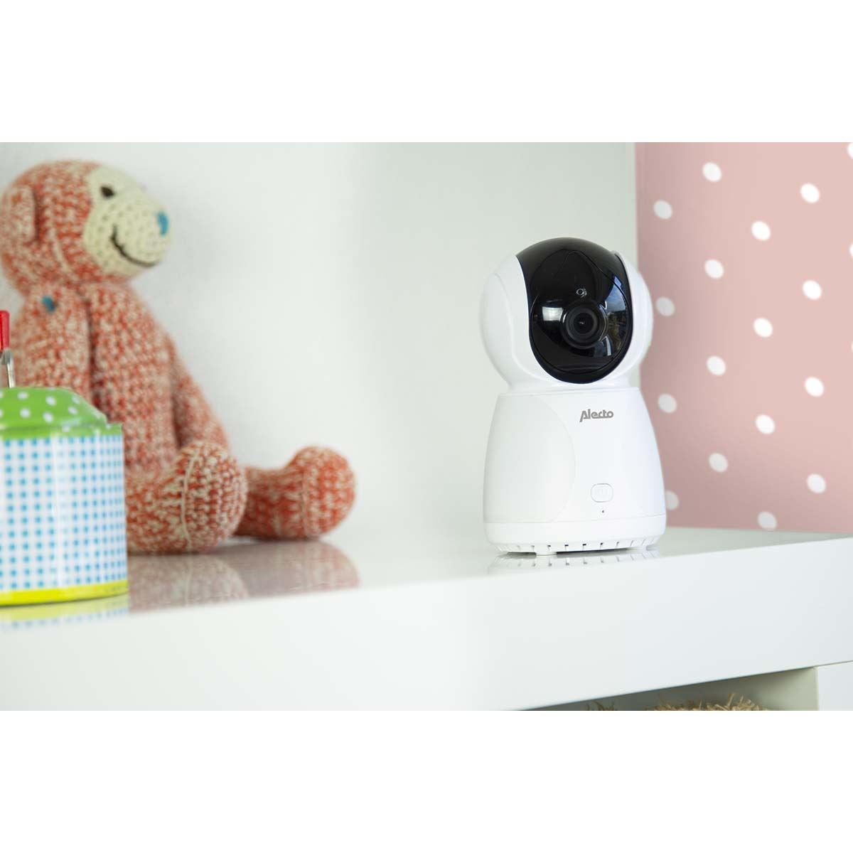 Alecto DVM-275 Wireless Video Baby Monitor Additional Add-on Camera | White