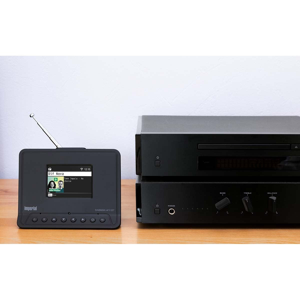 Imperial DABMAN i410 BT Compact Hybrid Radio DAB+ / FM / Internet / Bluetooth Black