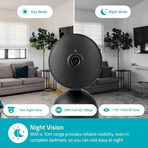 Nedis SmartLife Indoor Camera HD 1080P IP Wireless WIFI  CCTV HD Smart Home Security IR Cam