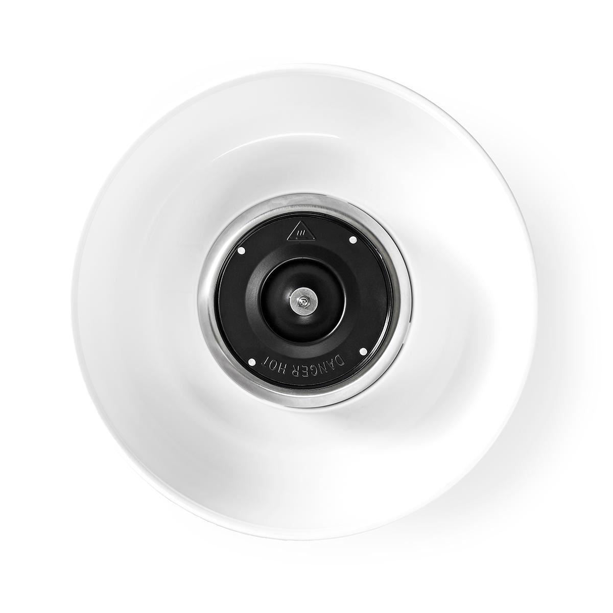 Nedis Retro Candy Floss Machine, 500W Electric Candy Cotton Maker - Red & White