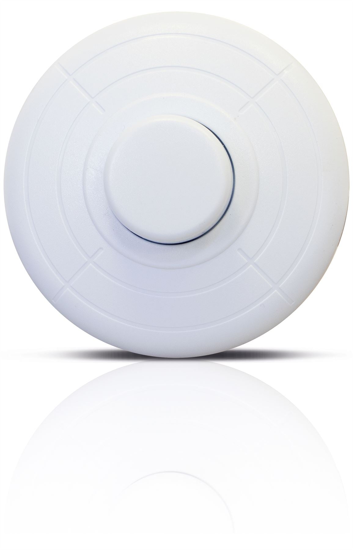 Round Foot Push Button Switch Press Pedal, for use with Floor Lamp, Standing Lamp, Table Lights, and more - White