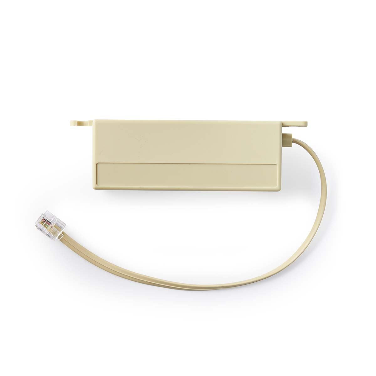 Nedis Telecom Extension Cable | RJ11 Male | 5x RJ11 (4/6) Female | 0.20 m | Cable design: Flat | Cable type: RJ11 | Ivory | Box