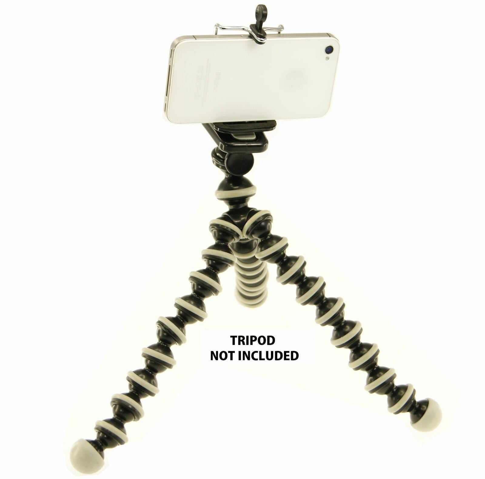 Ex-Pro Easy-on Easy-Off Tripod Mount Adapter for Mobile/Smart phones - device upto 80mm Wide