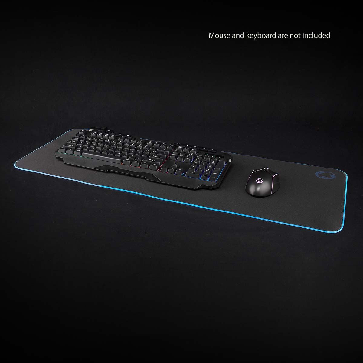 Nedis Gaming Mouse Pad | Microfiber / Rubber | Black