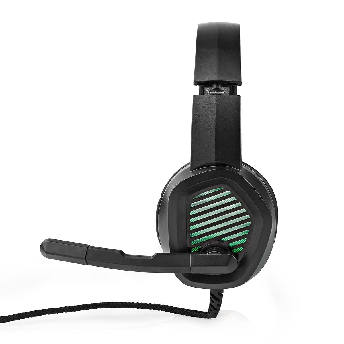Nedis Gaming Headset | Over-Ear | Surround | USB Type-A | Fold-Away Microphone | 2.10 m | LED
