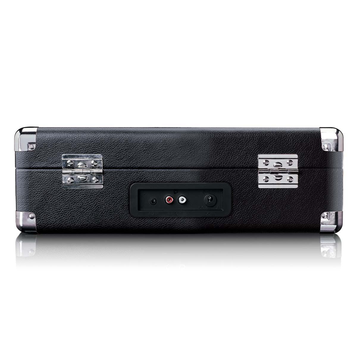 Lenco TT-115 Retro Viynl Record Turntable with Built-in Speakers, Bluetooth, USB Play/Encode & Aux Output - Black