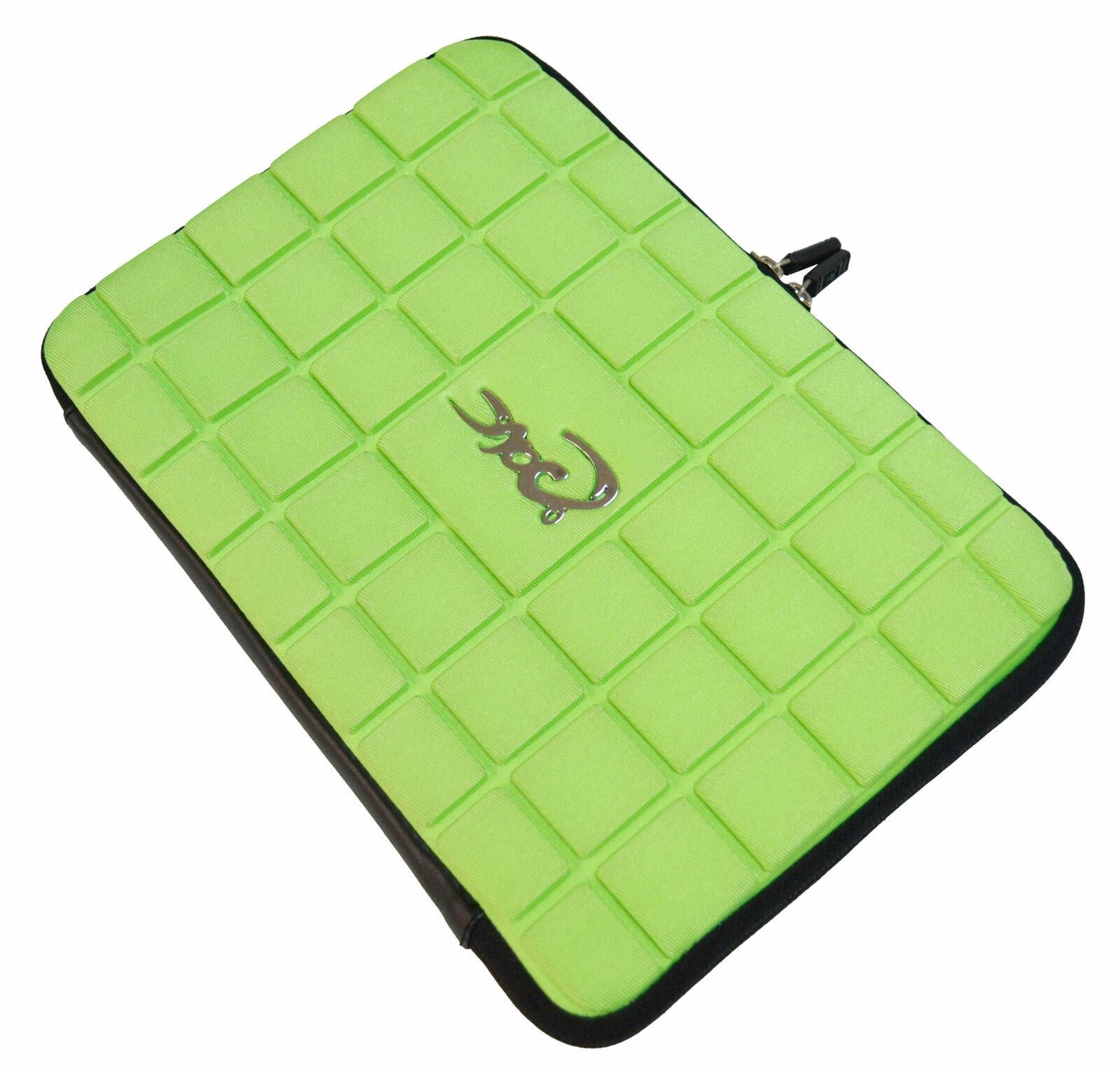 Croco Super Chocolate Case Cover Carry Sleeve for 10.1-Inch Samsung Galaxy Tab/Tab2 P7500, P7510 - Green