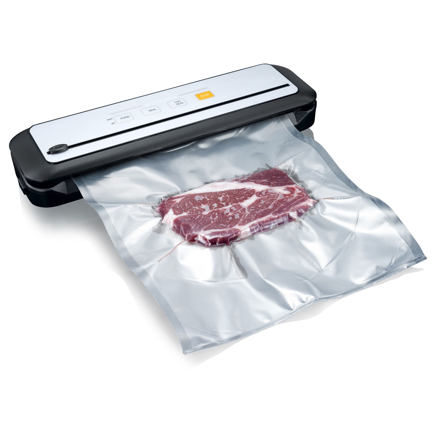 MELISSA Vacuum Sealer Machine, 30cm Longer Seal Food Sealer for Vac/Seal/Rice/Wet/Dry Mode, Built-in Cutter and Visible LED Indicator