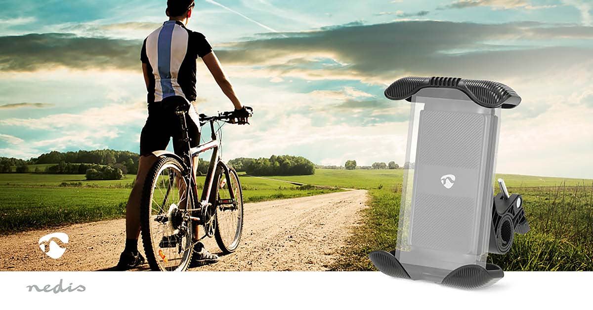 Nedis Smartphone Bicycle Bike Mount | Universal | Full Motion | Adjustable
