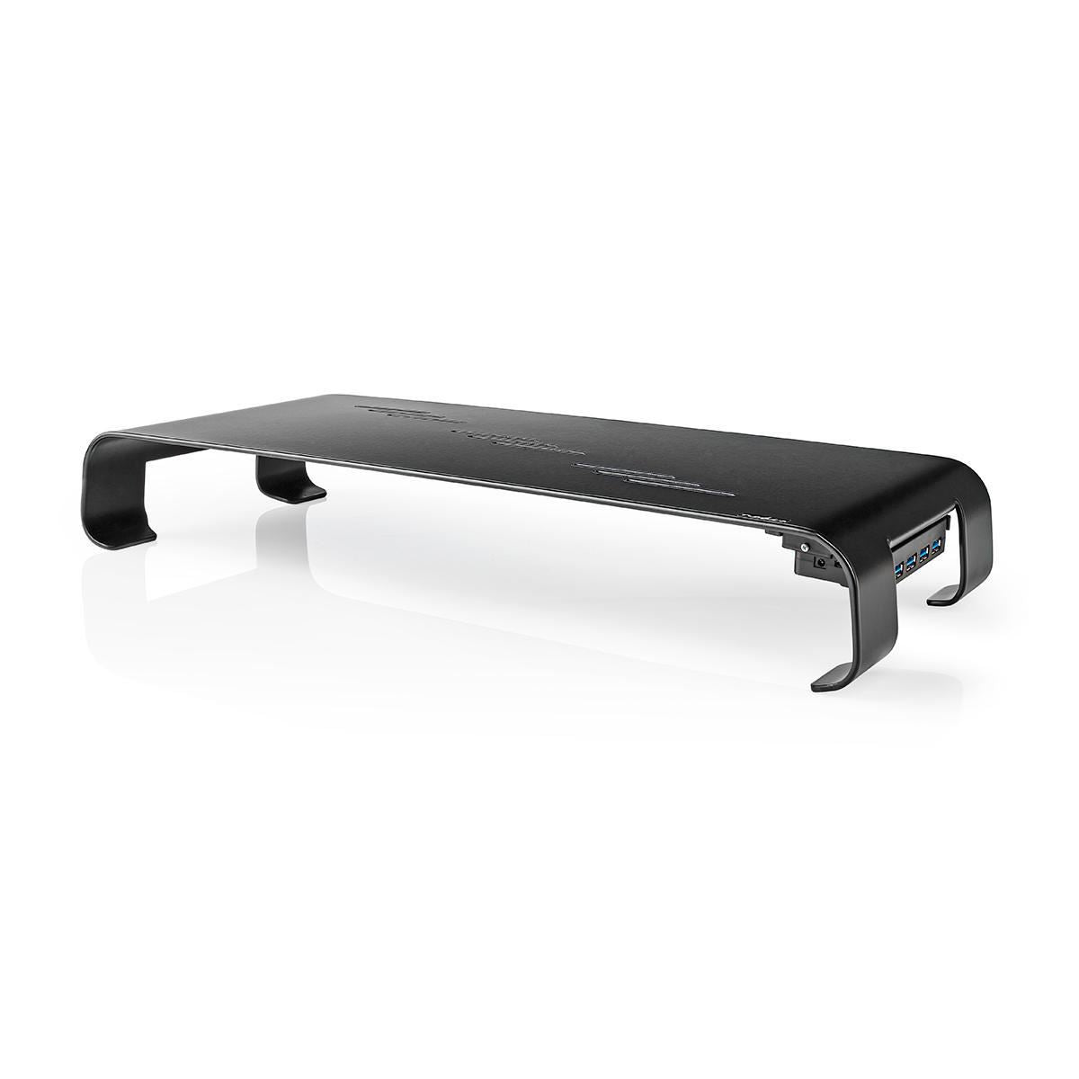 Nedis Monitor Stand | Ergonomics: Yes | Maximum carrying capacity: 18 kg | Universal | USB hub | Adjustable height: No