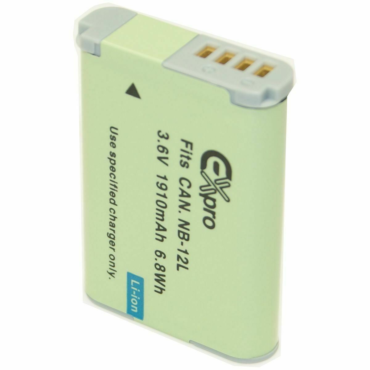 Ex-Pro Canon NB-12L NB12L Canon Li-on Digital Camera Battery