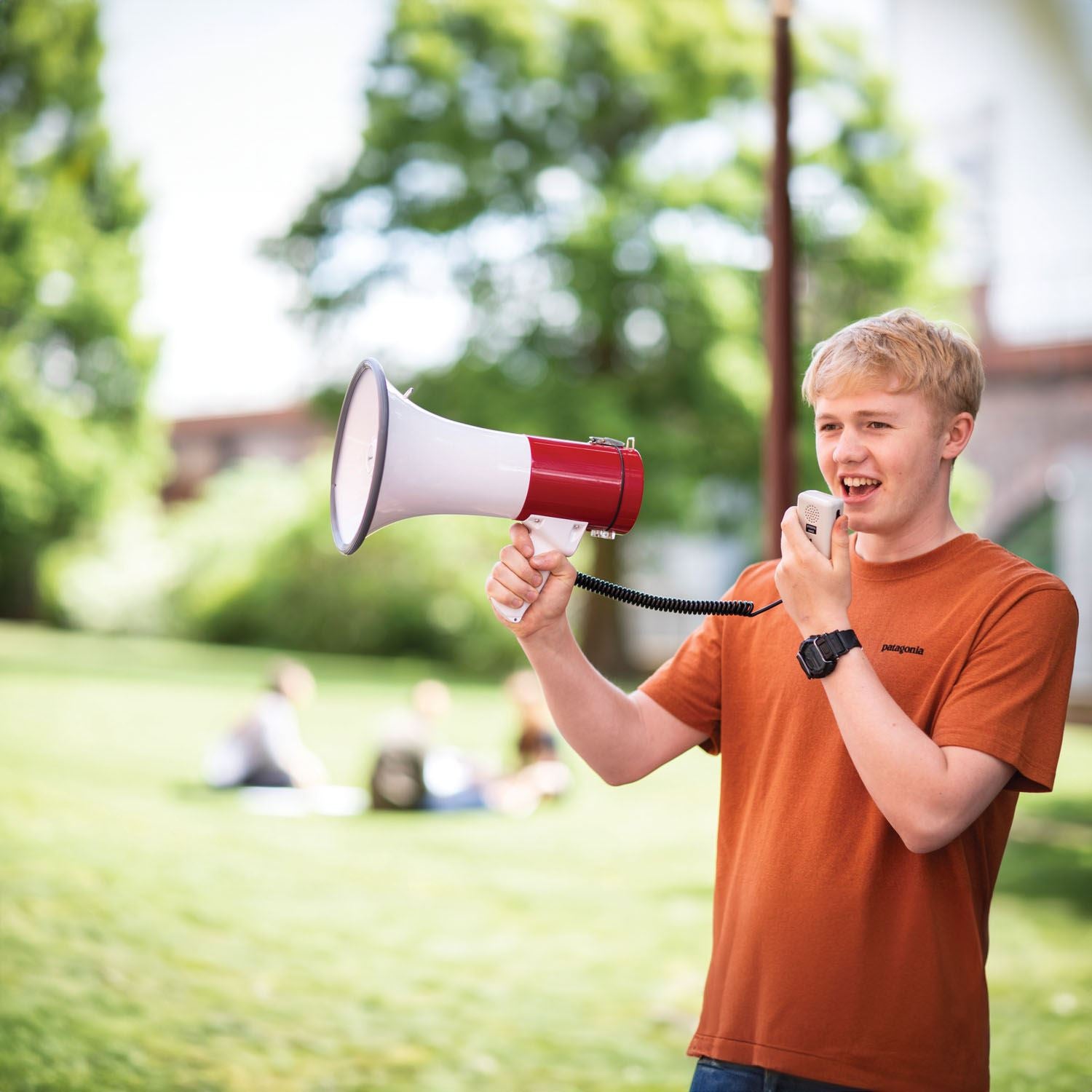 Adastra 30W Megaphone with Siren and Detachable Microphone