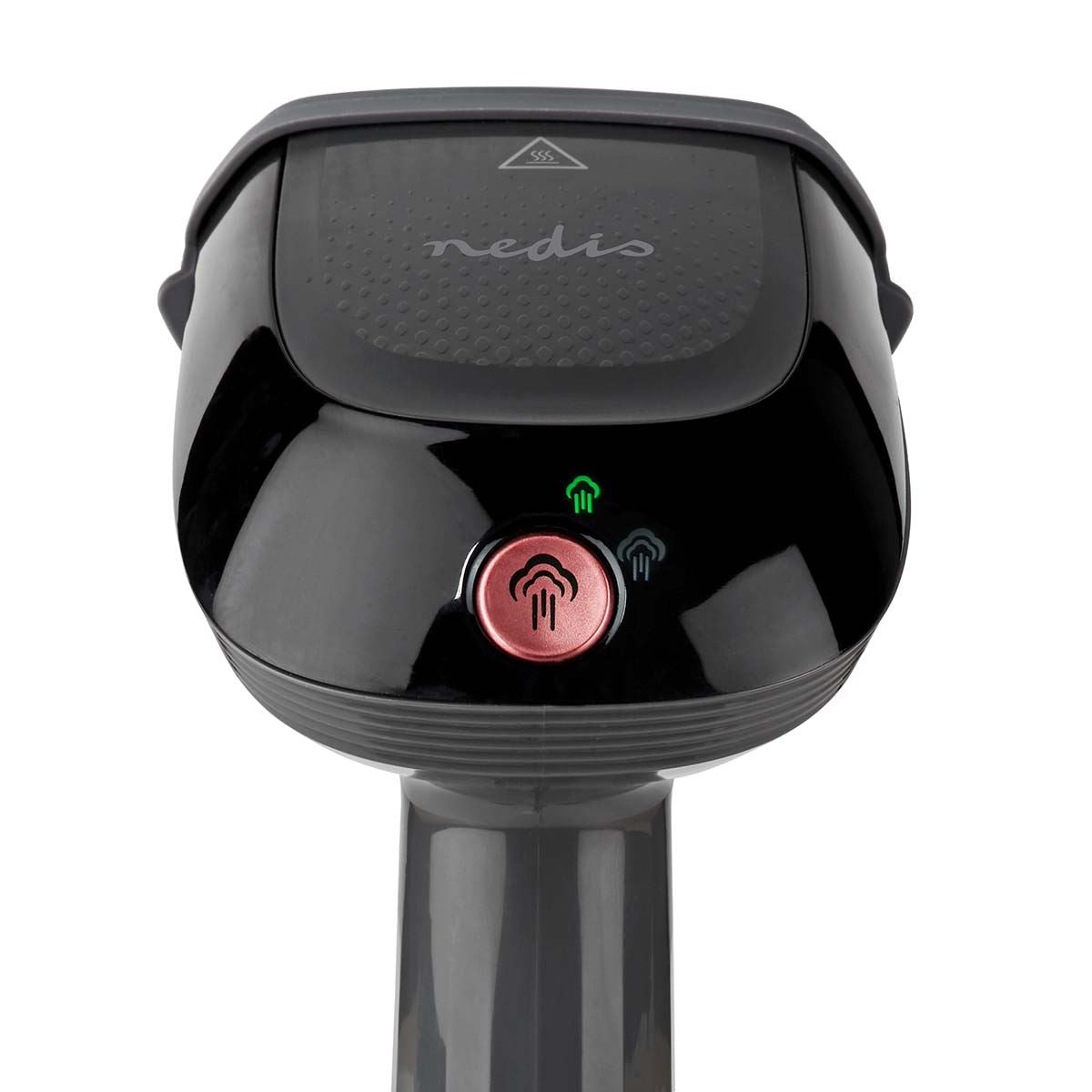 Nedis Garment Steamer, Handheld Clothes Steamer with 320 ml Tank, 1400 W, Vertical & Horizontal Use, Fast Heat-Up, 2-in-1 Brush Head