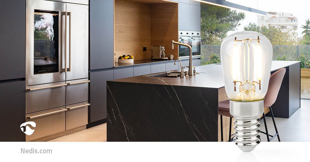 Nedis Replacement Refrigerator Bulb | LED | E14 | 2 W | T26