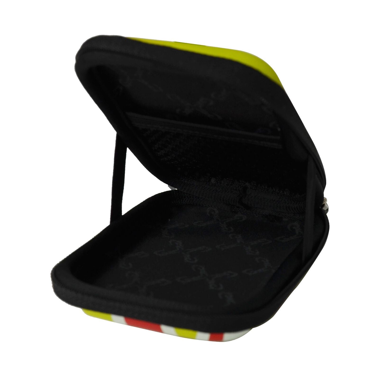 Croco Union Jack Flag Tough Case Shock/Water Proof for a Digital Cameras [Small] - Green