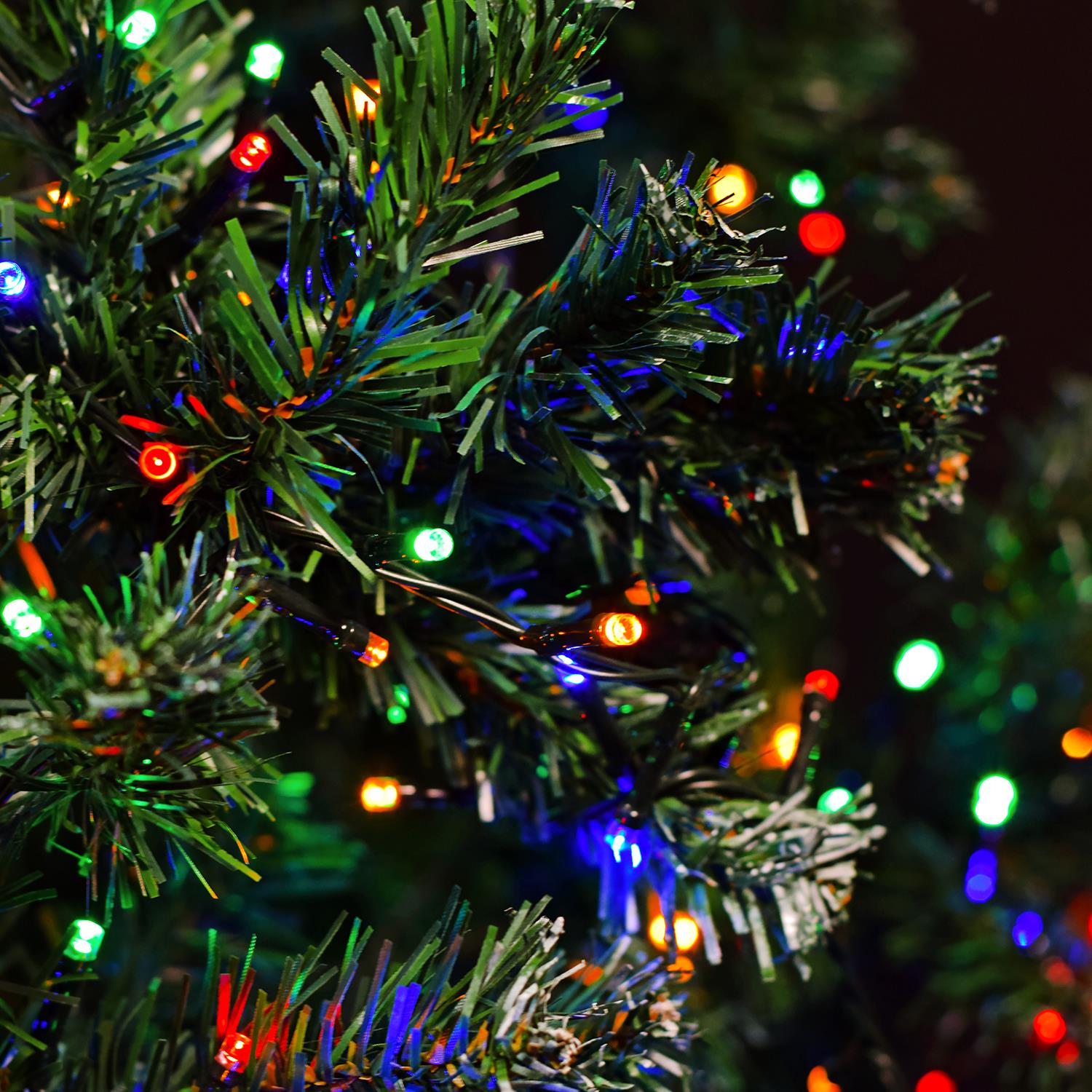 Lyyt 45m 1500 LED String Lights Indoor/Ourdoor with Sequence / Timer - Multi Coloured