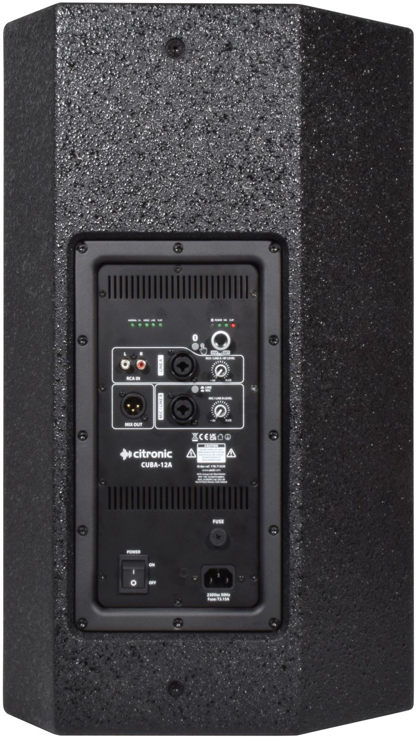 Citronic CUBA-12A Active Full-Range Cabinet 400W