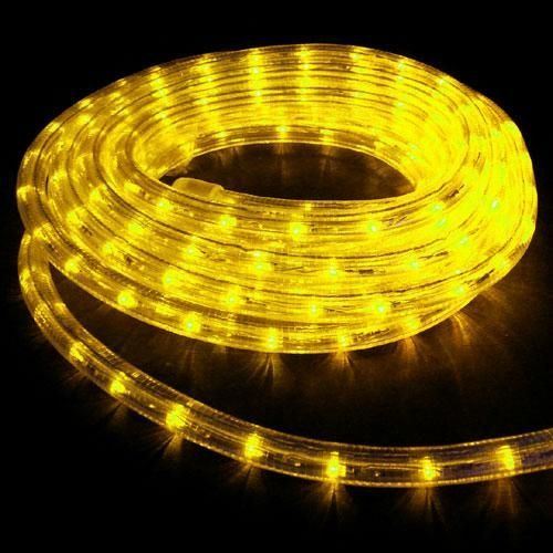 Ex-Pro 5m Static Super Bright Yellow Rope Light Indoor or Outdoor