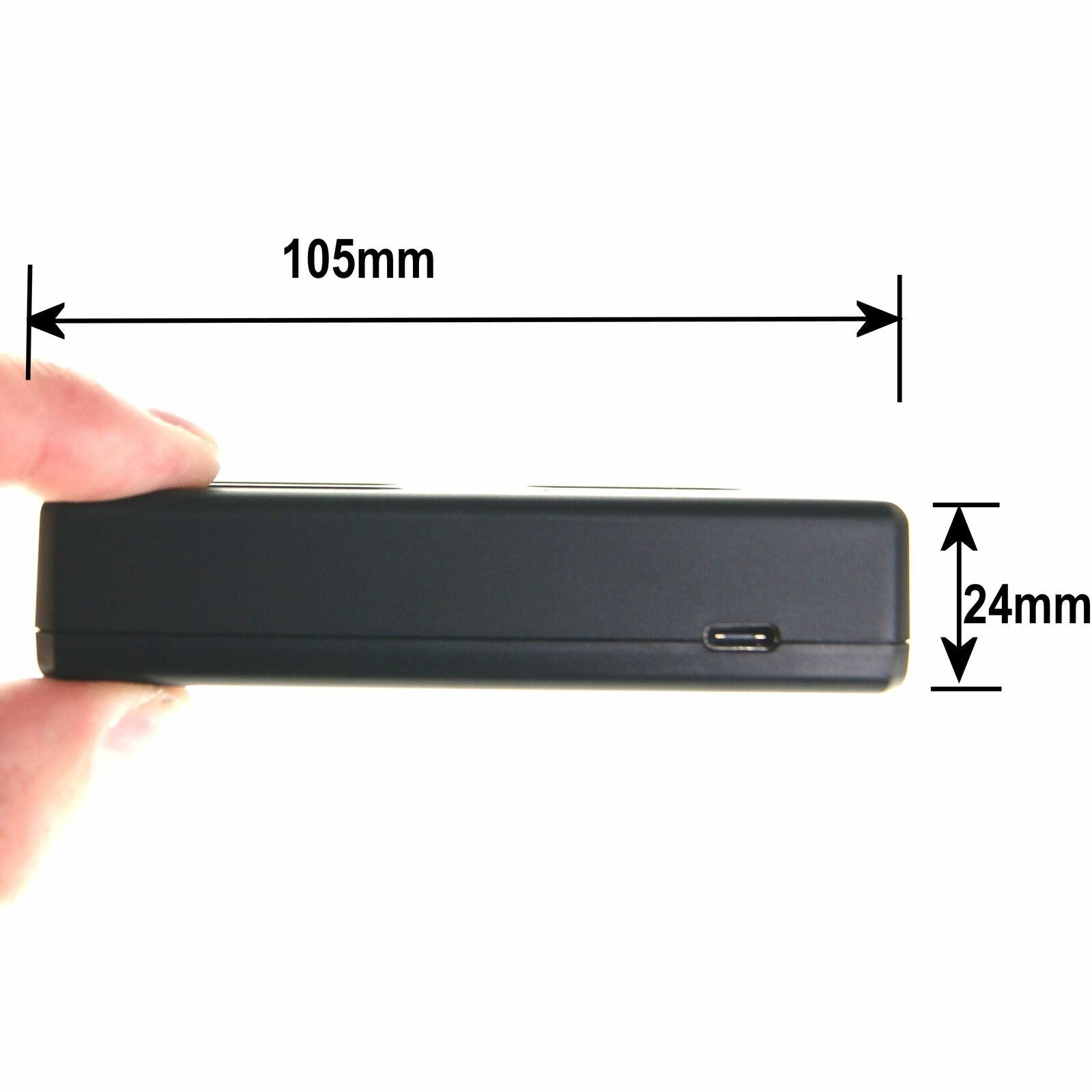 Ex-Pro Nikon EN-EL14, EN-EL14A MH-24, MH24 LCD TRIPPLE Go-Charge USB Charger