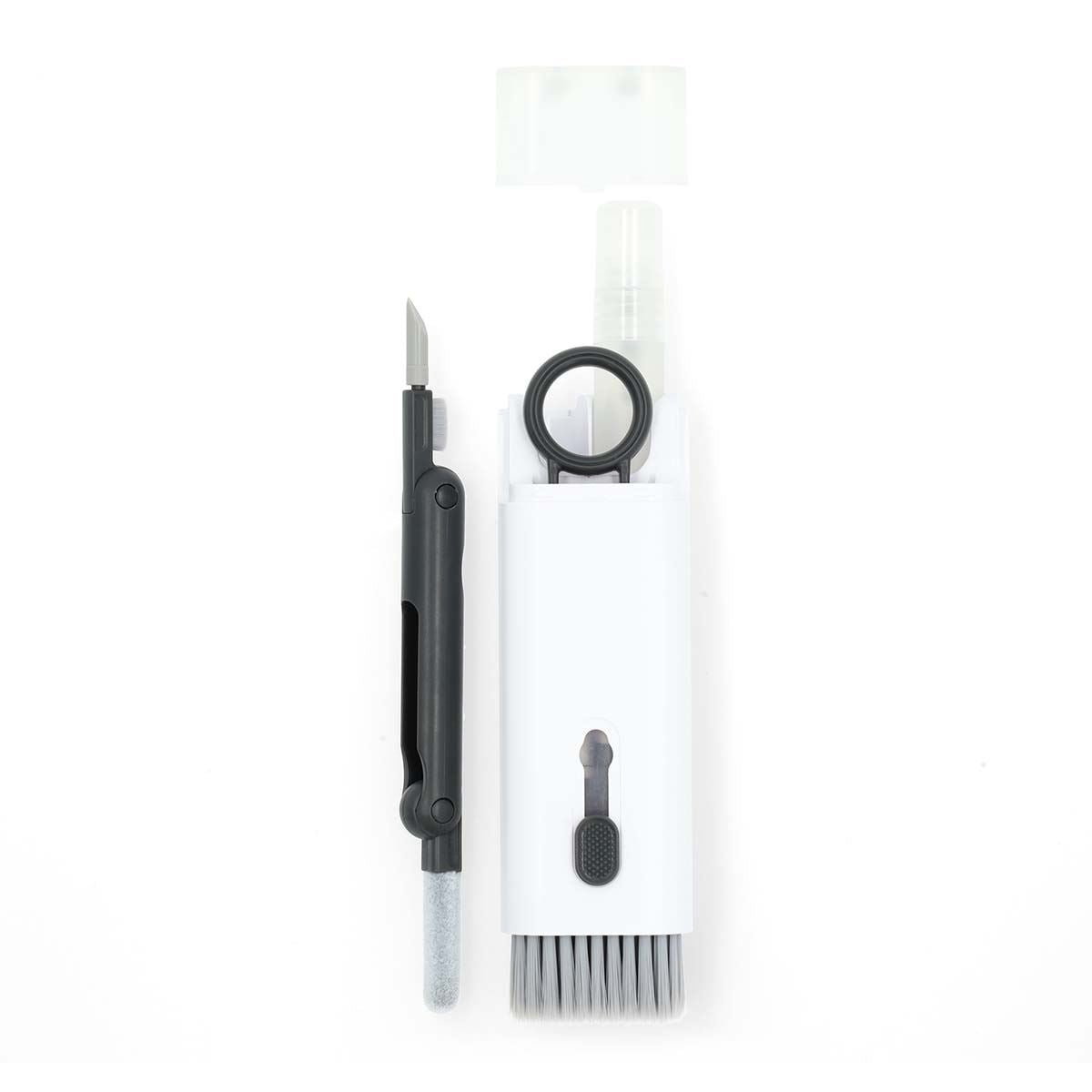 Nedis 7-in-1 Keyboard Cleaner Kit, Includes Brush, Headphone Cleaning Tool, Wiper, Spray Bottle & Key Puller � Multi-Functional Cleaning Set for Electronics, Laptop, Phones, Headphones, PC & Screens