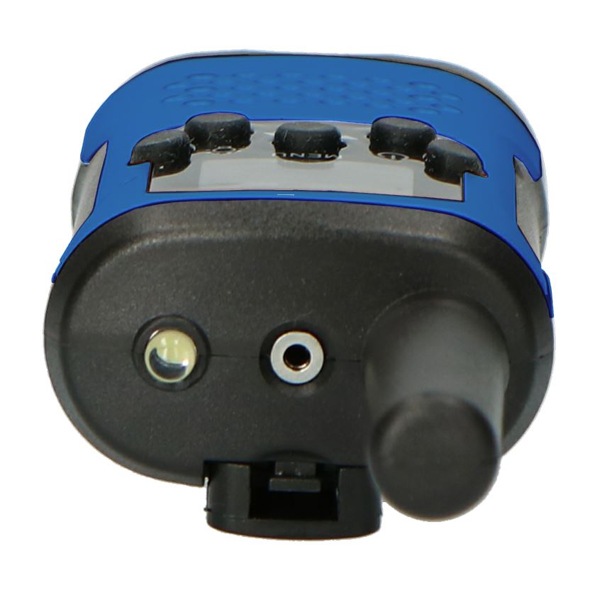 Alecto Walkie-Talkie Childrens Set | 2 Handsets | Up to 7 km | LCD | Frequency channels: 8 | VOX | up to 3 Hours | Black / Blue