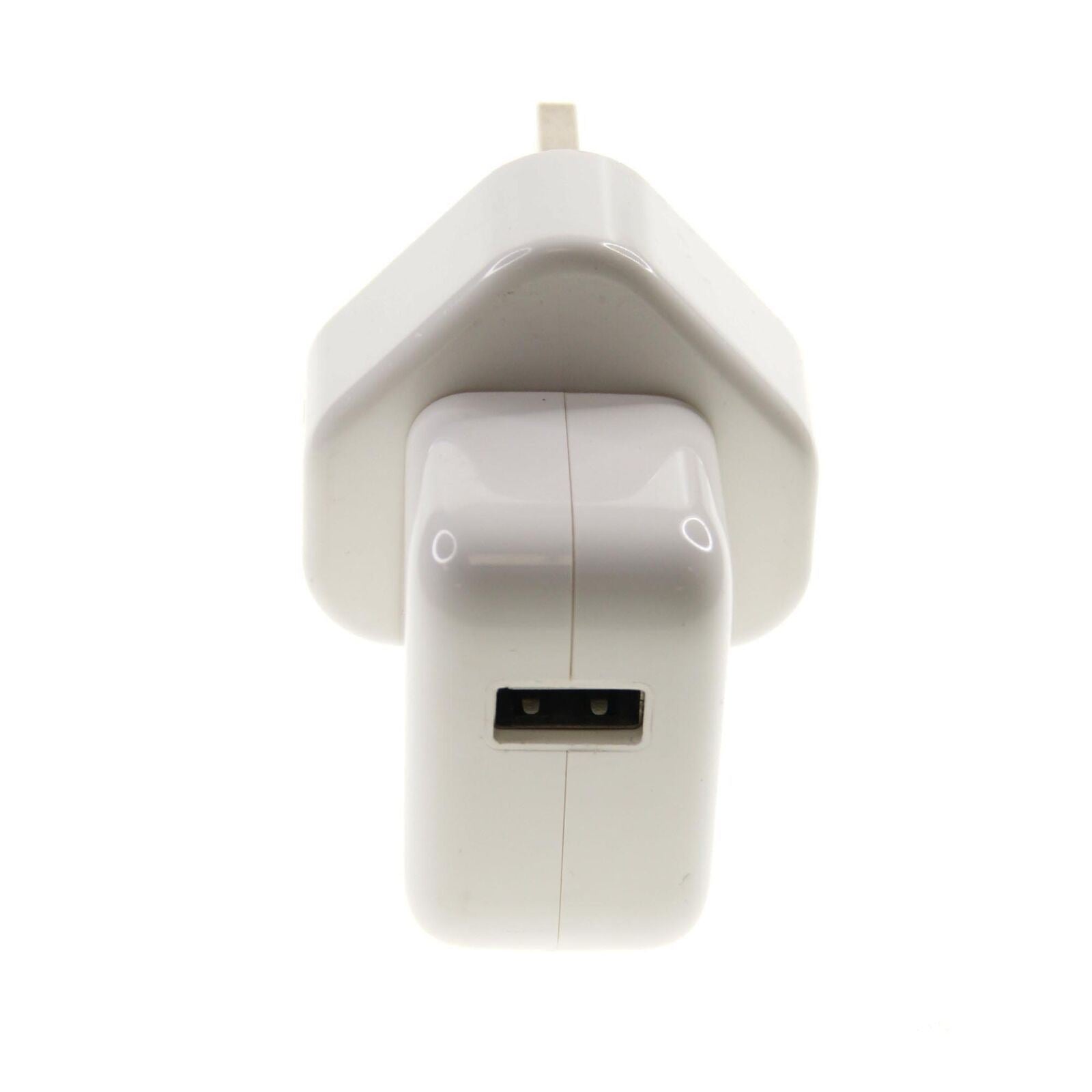 CLiptec Single Port 2.1A UK USB Mains Charger - White