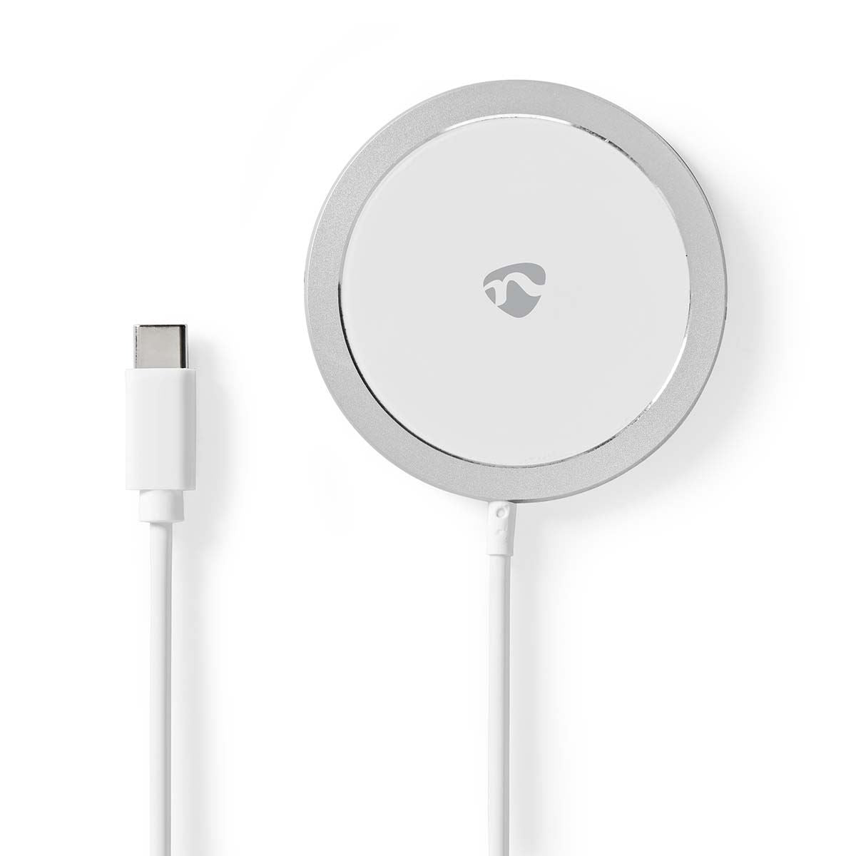 Nedis Wireless Charger | Stand | 5 / 7.5 / 10 / 15 W | 1.0 / 1.1 / 1.67 / 2 A | Including cable | USB Type-C™ | 1.00 m