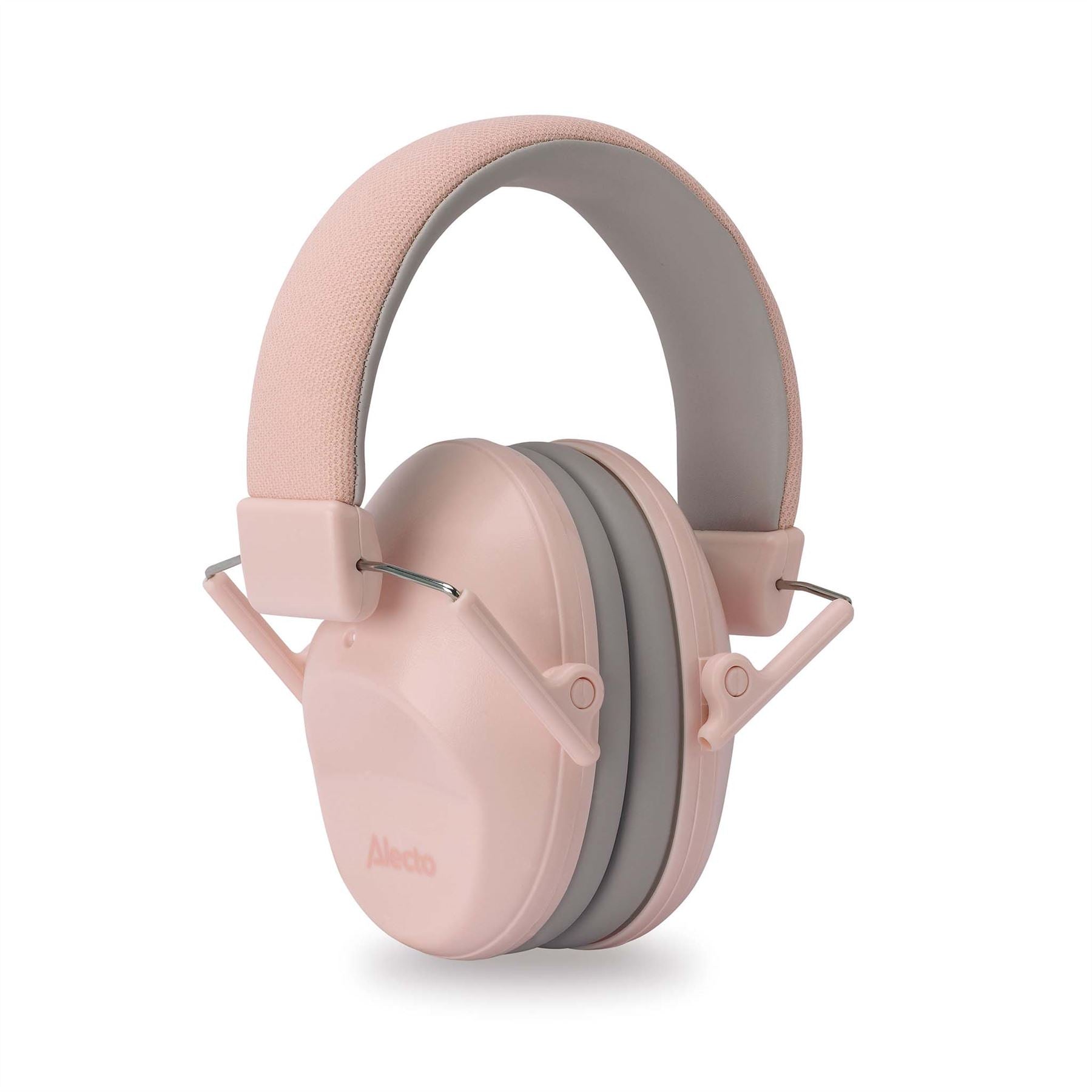 Alecto BV73PK Kids Ear Defenders Children, Age 5-17, Certified 25dB, Adjustable Size, Noise Cancelling Headphones Kids, Ear Defenders Autism, Ear Muffs for Toddler, Boys, Girls, School - Pink
