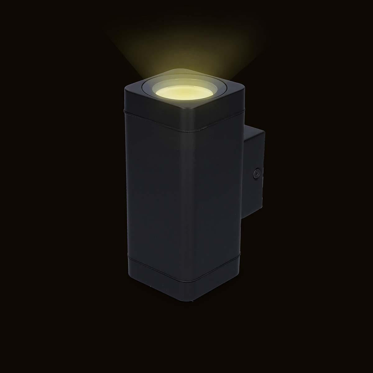 Nedis Smartlife Outdoor Wall Light Zigbee Bluetooth® | Warm to Cool White & RGB Coloured | 2700 - 6500 K | ABS | Android™ / IOS App