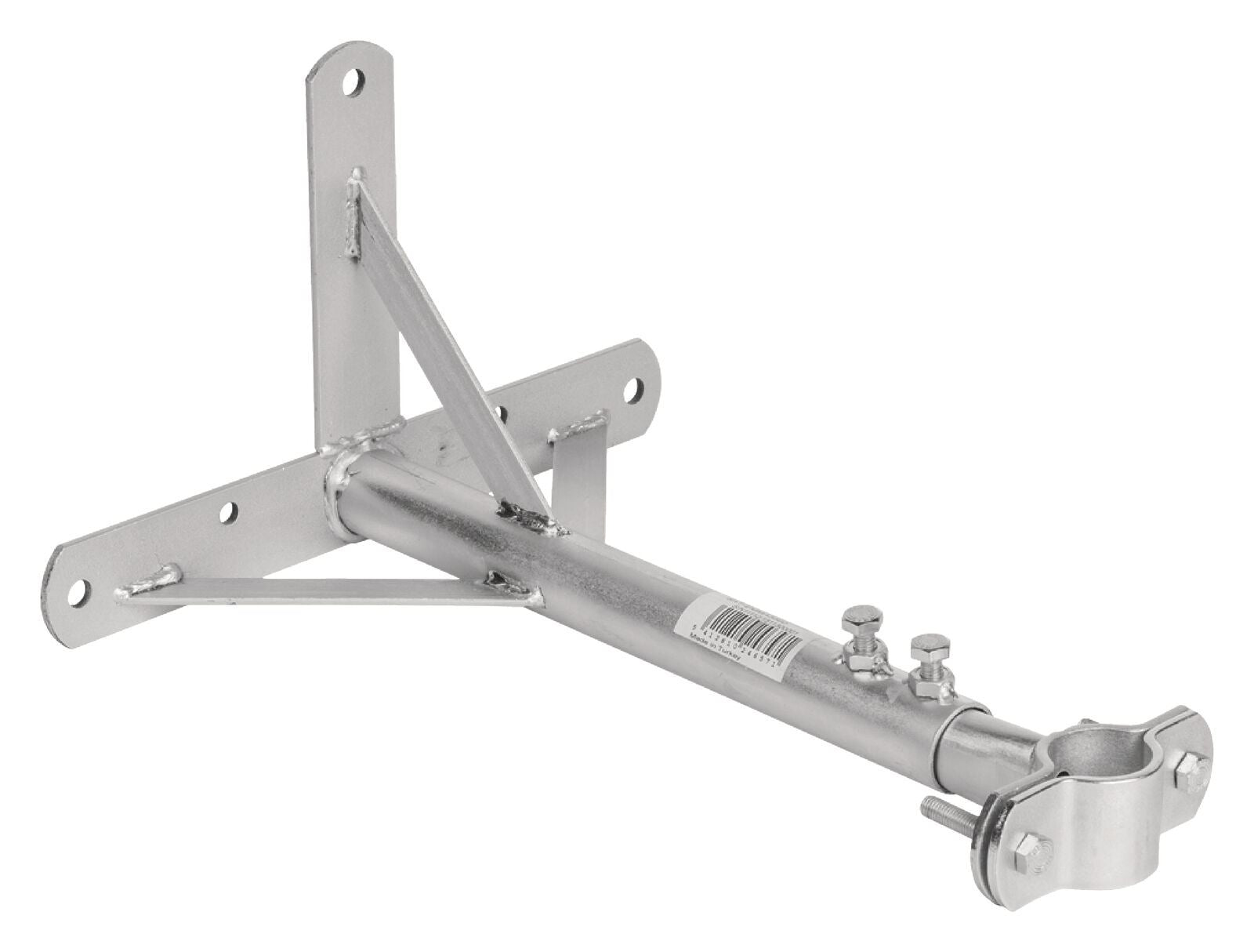 Nedis Steel TV Aerial Mast Pole Wall Facia Loft Mount Adjustable 550mm / 32 - 42 mm