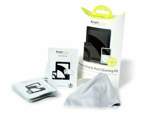 Techlink Screen Cleaning Wipes & Antimicrobial Cloth (18 Pack)