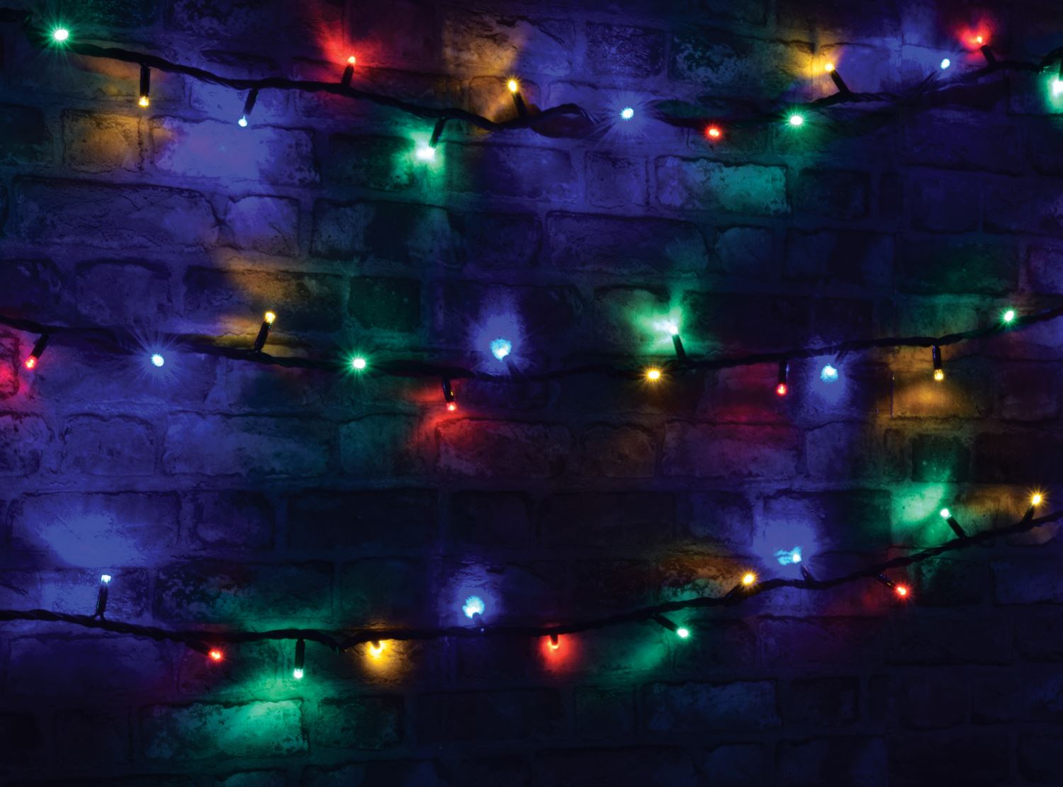Lyyt 180 LED 18m Lyyt-Link Heavy Duty LED String Lights [Linkable] - Multi Coloured