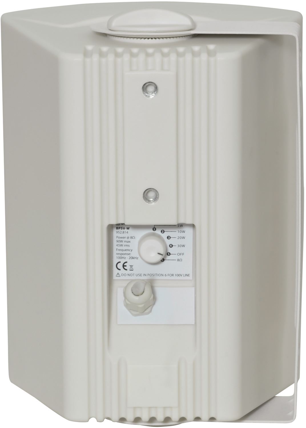 Adastra BP Series - 100V 5.25" Weatherproof Outdoor Speakers - White