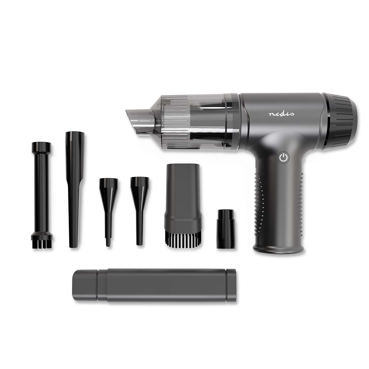 Nedis Handheld Vacuum Cleaner | Air blower | 90 W | Rechargeable | Dry | Li-Ion | Black