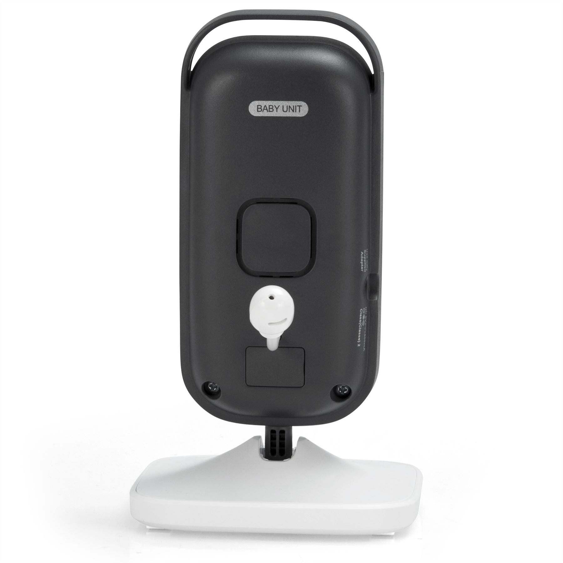 Alecto DVM-75+ Wireless Video Baby Monitor 2 Cameras with 2.4" Colour Display Screen - White / Grey