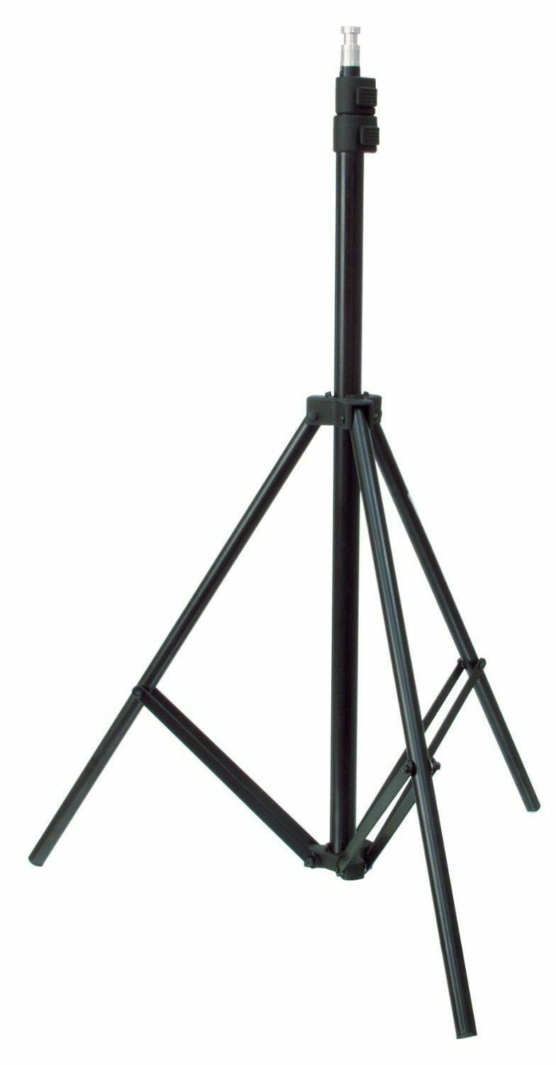 Ex-Pro Professional Photography Light Stand (Min Height 0.7m / 70cm) to (Max Height 1.86m / 186cm) [Spigot Mount]