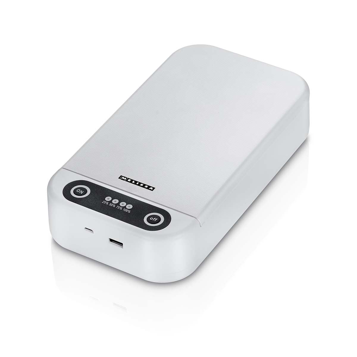 MELISSA Multifunctional Mini Device UV Steriliser Box, USB Powered, Mobile phones, Airpods, Keys, Jewelry etc