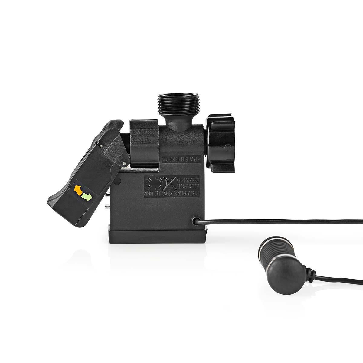 Nedis Electronic Waterblock | 3/4" Outer Thread | 3/4" Inner Thread | Suitable for: Dishwasher / Washing Machine | Black