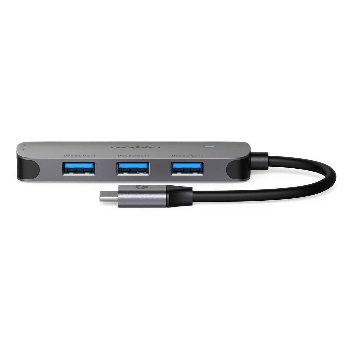 Nedis USB Hub | 1x USB-C™ | 4x USB A Female | 4 port(s) | USB 3.2 Gen 1 | USB Powered | 5 Gbps