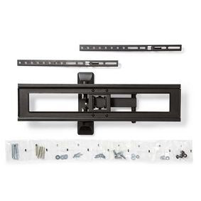 Nedis Full Motion TV Wall Mount | 37 - 70 " | Maximum supported screen weight: 25 kg | Tiltable | Rotatable | Minimum wall distance: 79 mm | Maximum wall distance: 427 mm | 3 Pivot point(s) | ABS / Steel | Black