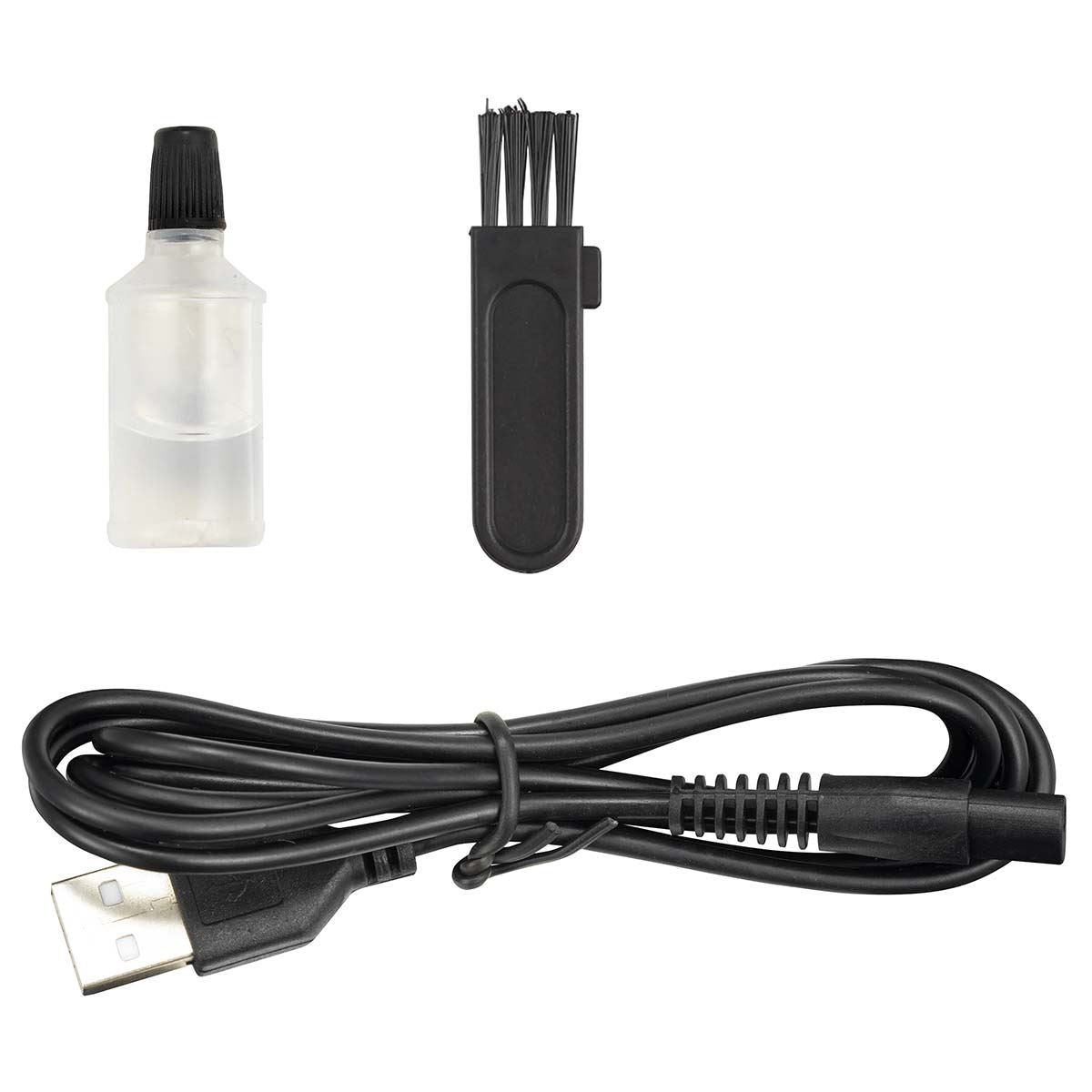 MELISSA Beard Trimmer Hair Clippers Men, Trimmer, Body Groomer Men Kit, Cordless USB Rechargeable Hair Clippers with 4 Limit Combs, Stainless Steel Blades